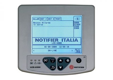 Notifier LCD6000G  kezelőegység (3266)