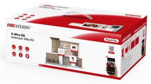Hikvision DS-KIS705EY/2Monitors kaputelefon szett (41061)