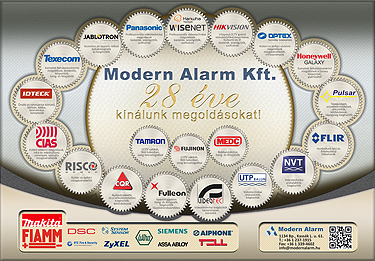 28 éve kínálunk megoldásokat Modern Alarm fogaskerék